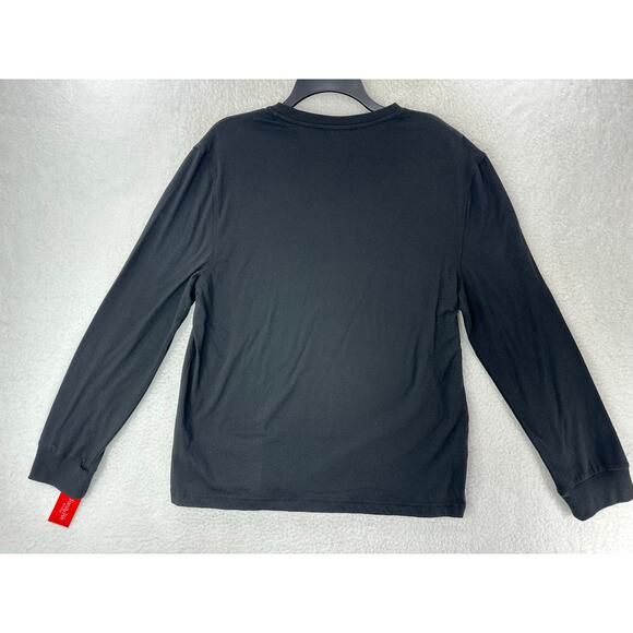 Family PJs Mens Christmas Holiday Pajama Top Black M - Picture 4 of 8